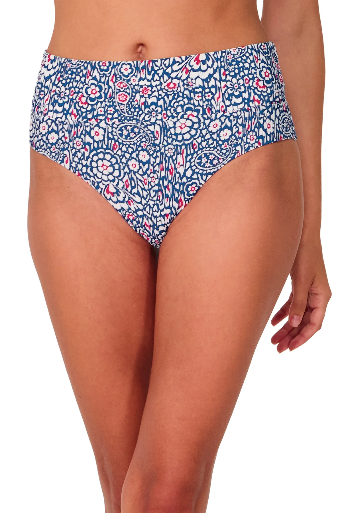 Swim Systems Americana Rib Laura Fold Over Bottom - Image 5