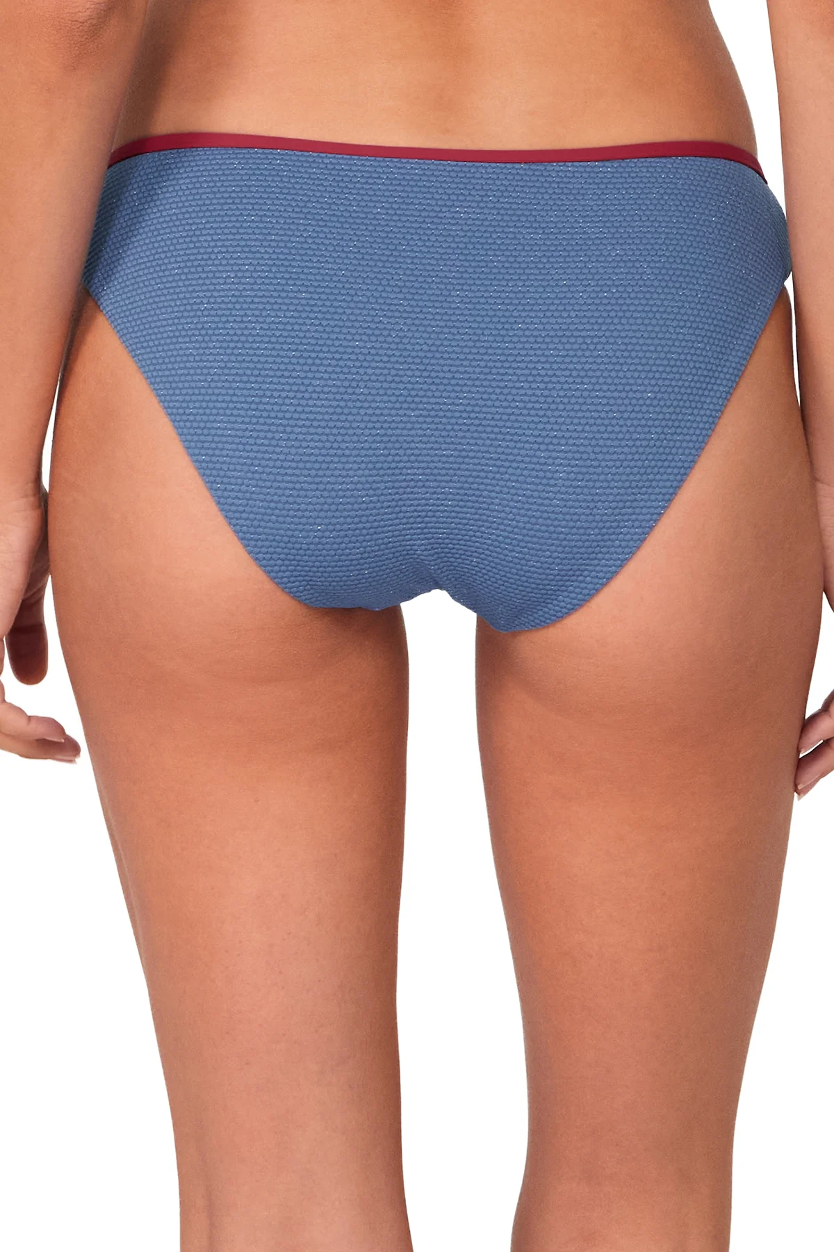 Swim Systems Banner Blue Lurex Berkeley Hipster Bottom - Image 6