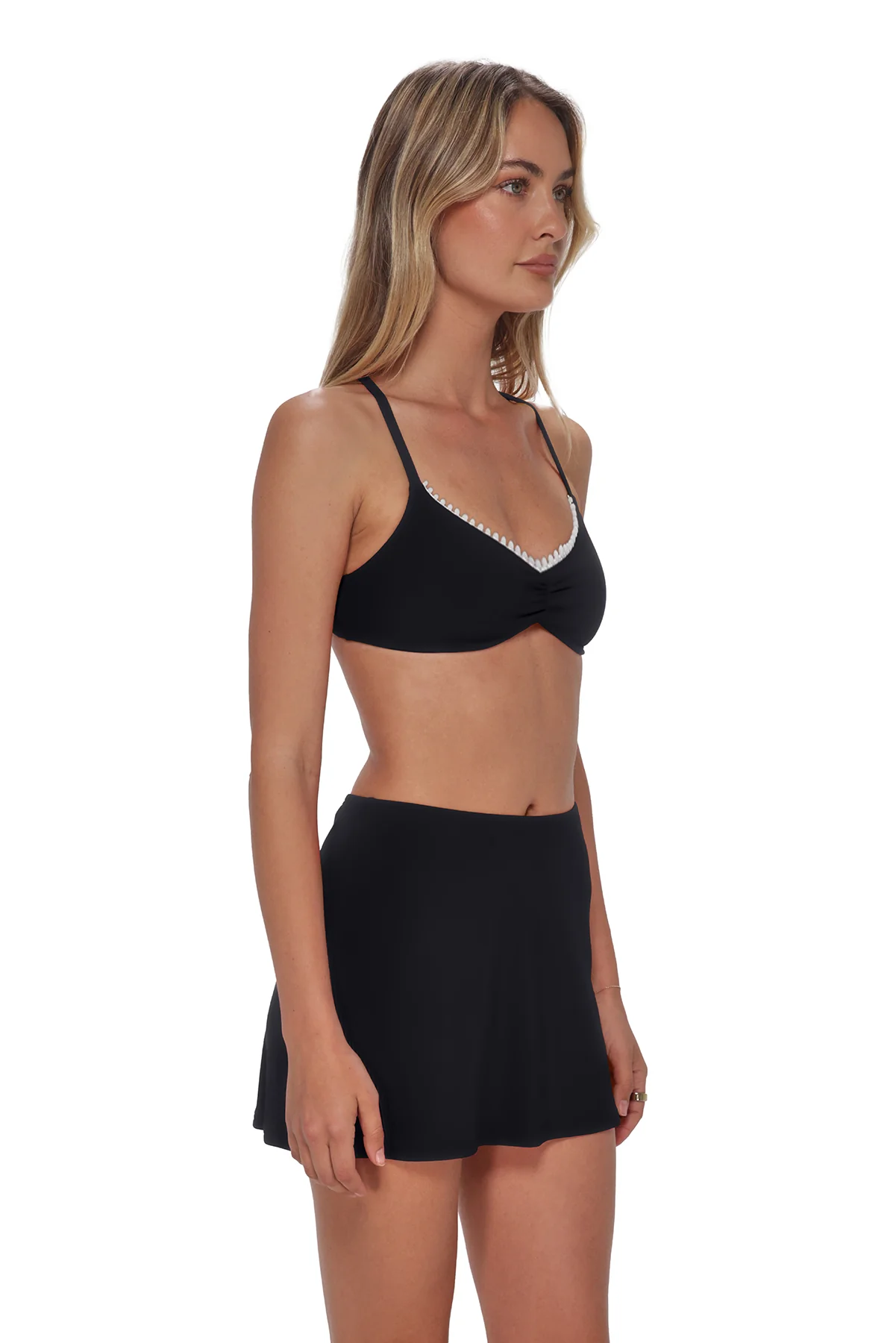 Swim Systems Black Bree Mini Skirt Cover-Up - Image 3