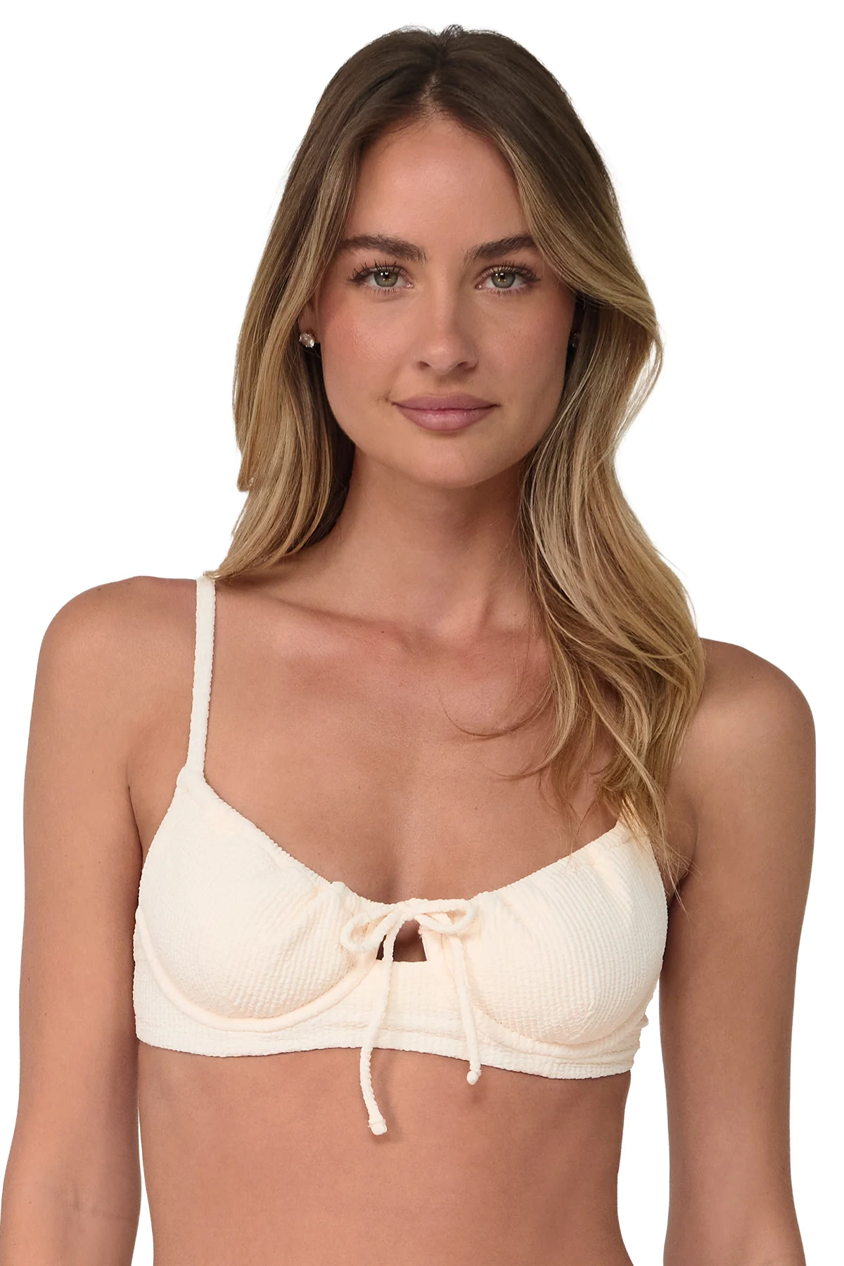Swim Systems Buttercream Scrunch Avila Underwire Top - Image 5