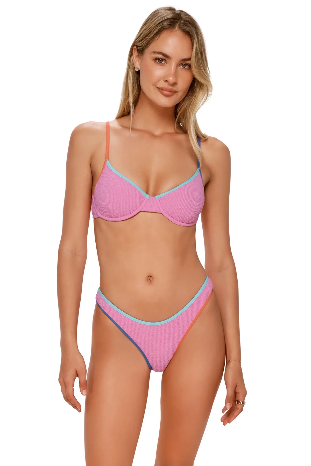 Swim Systems Cotton Candy Scrunch Dani Scoop Bottom - Image 2