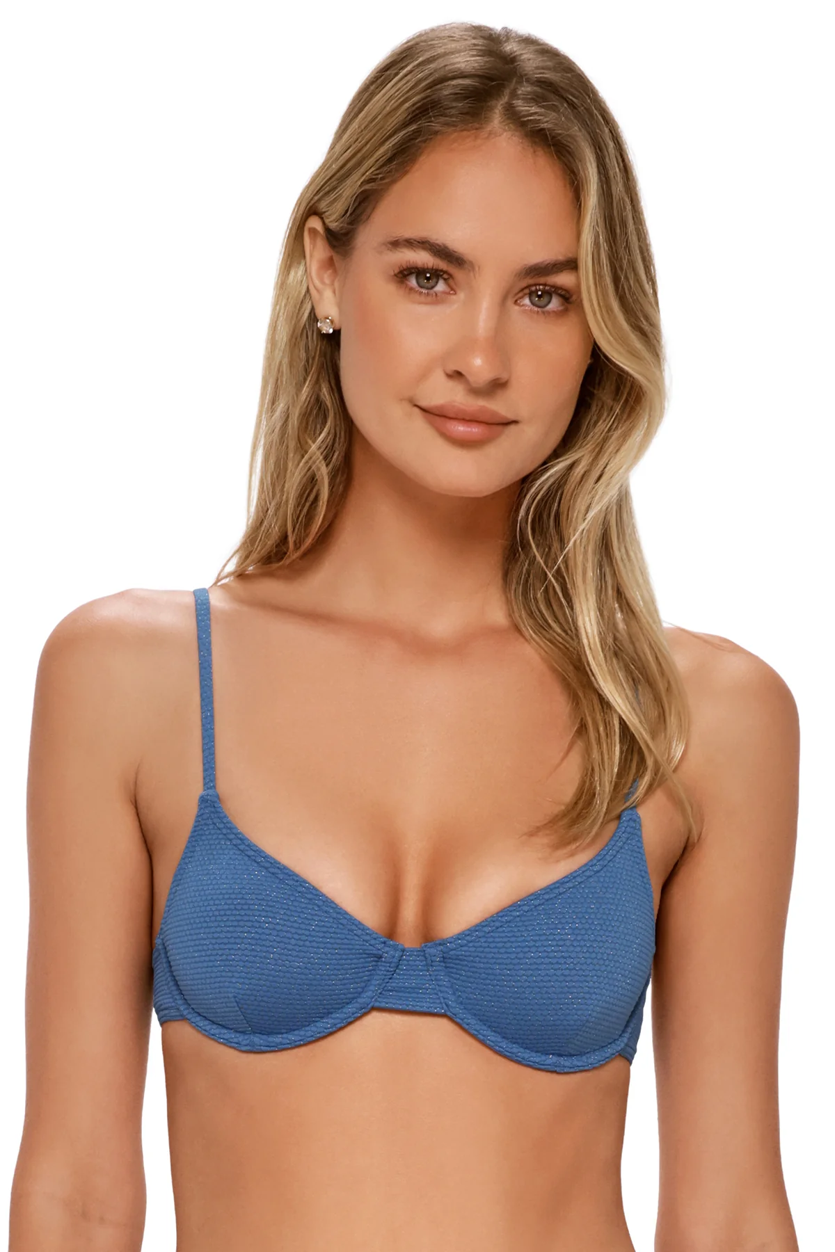 Swim Systems Desert Sky Lurex Jolene Underwire Top - Image 5