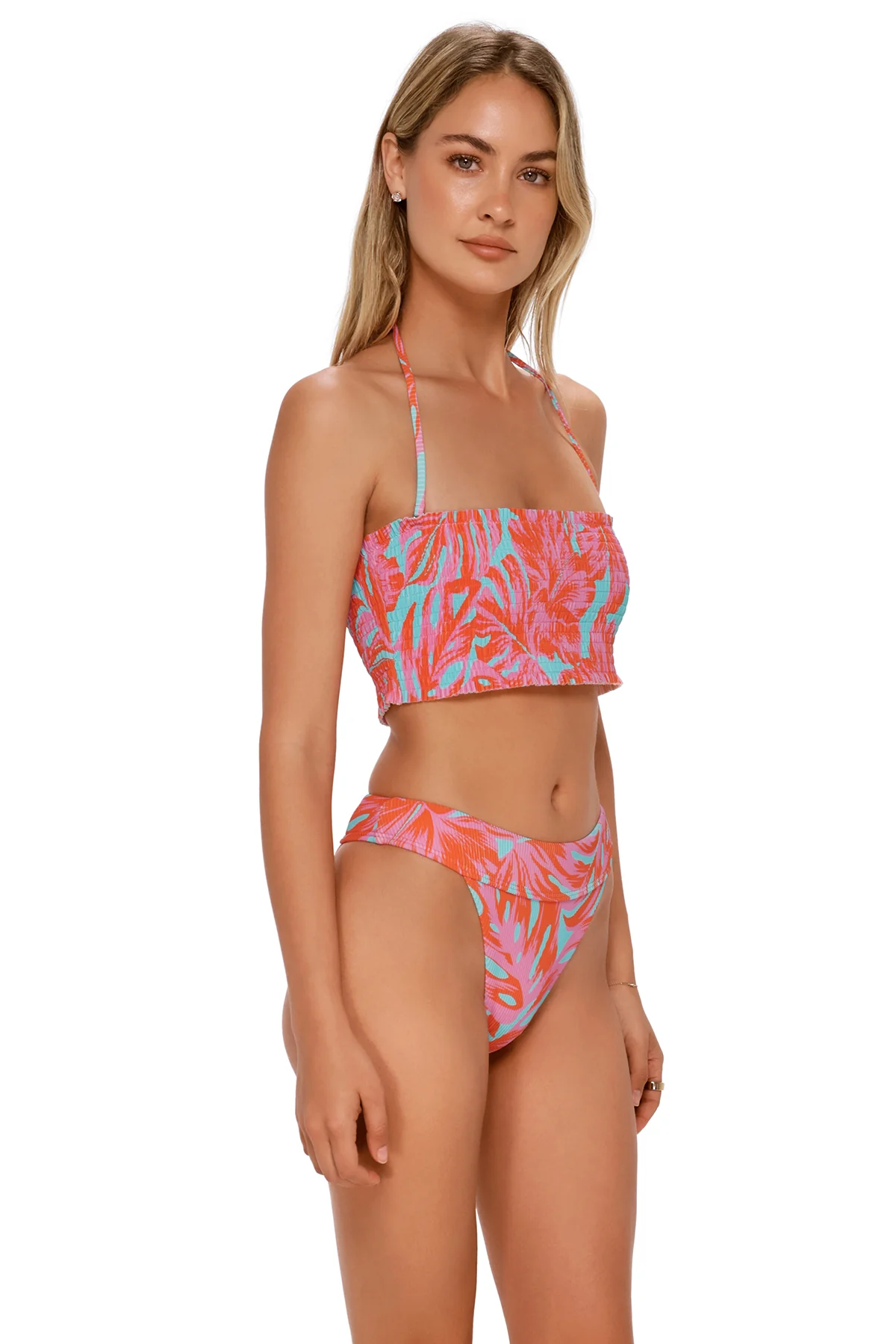 Swim Systems Palm Daze Rib Byron High Waist Bottom - Image 4