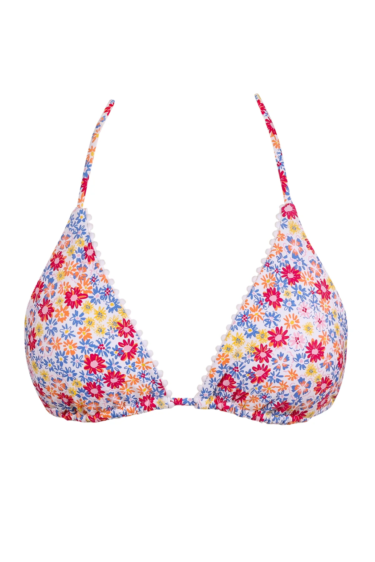 Swim Systems Prairie Petals Pom Pom Triangle Top - Image 7