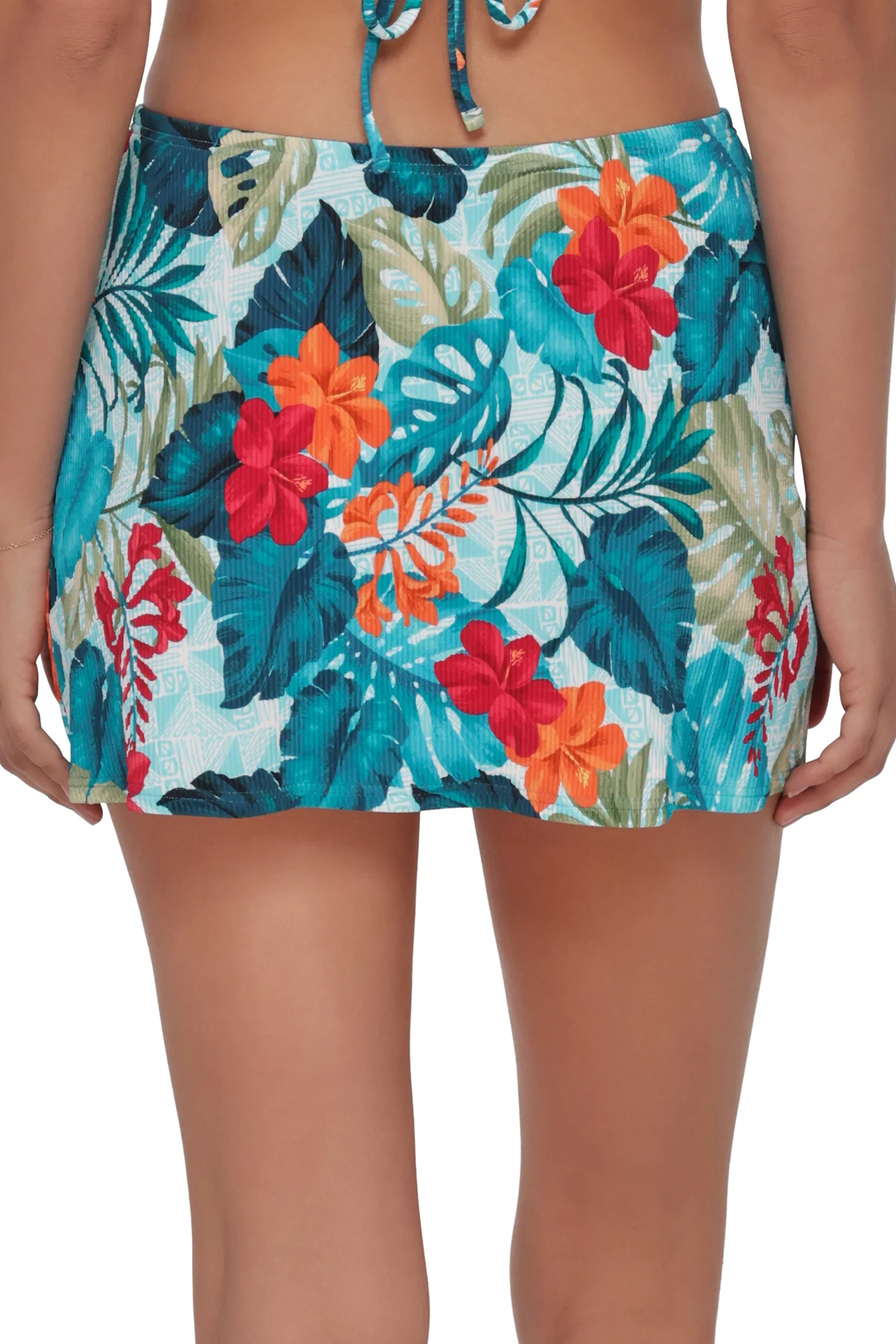 Swim Systems Tiki Tango Rib Bree Mini Skirt Cover-Up - Image 6