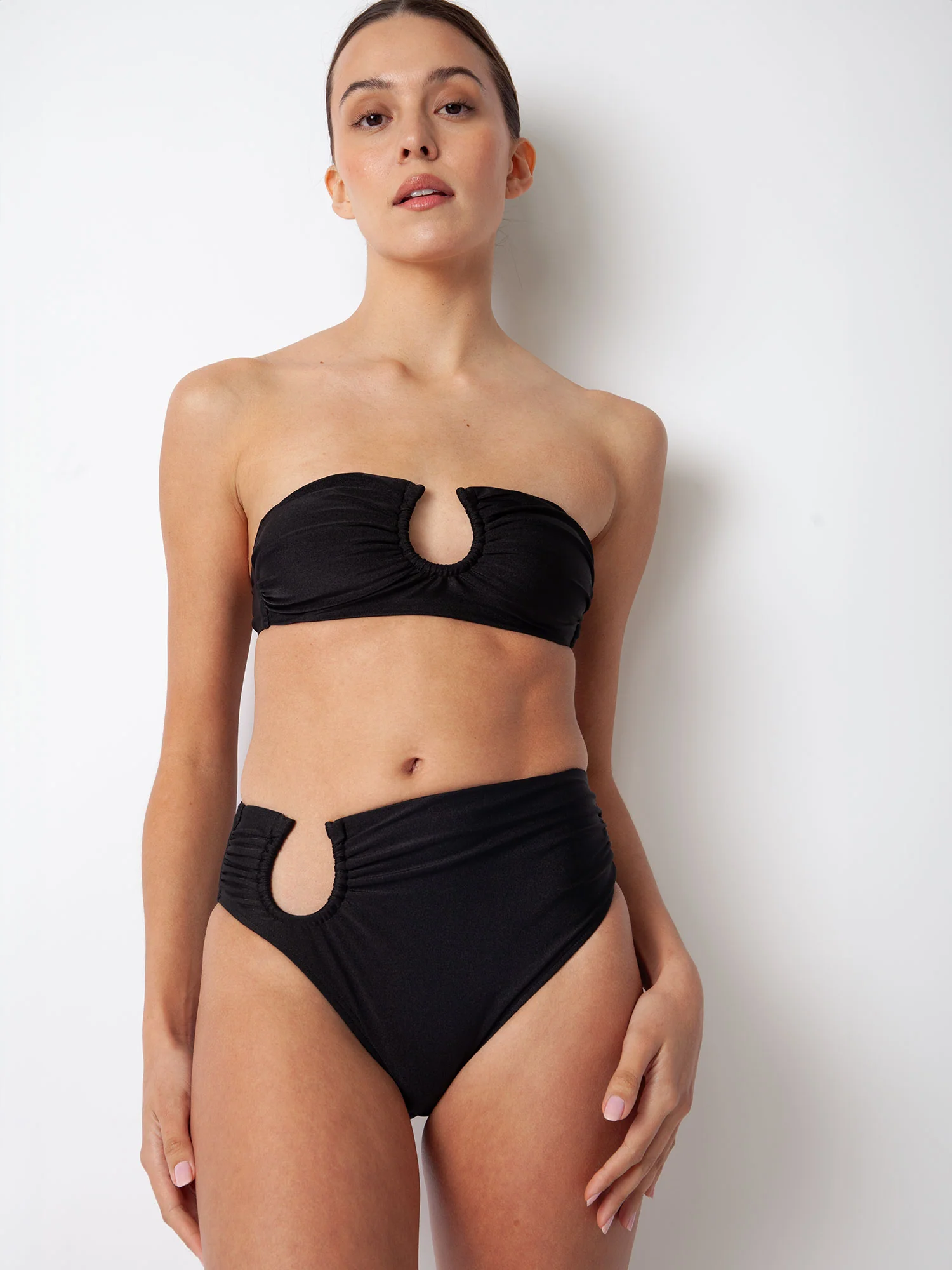 Villa Fresca Black Sofia Bikini Bottom - Image 3