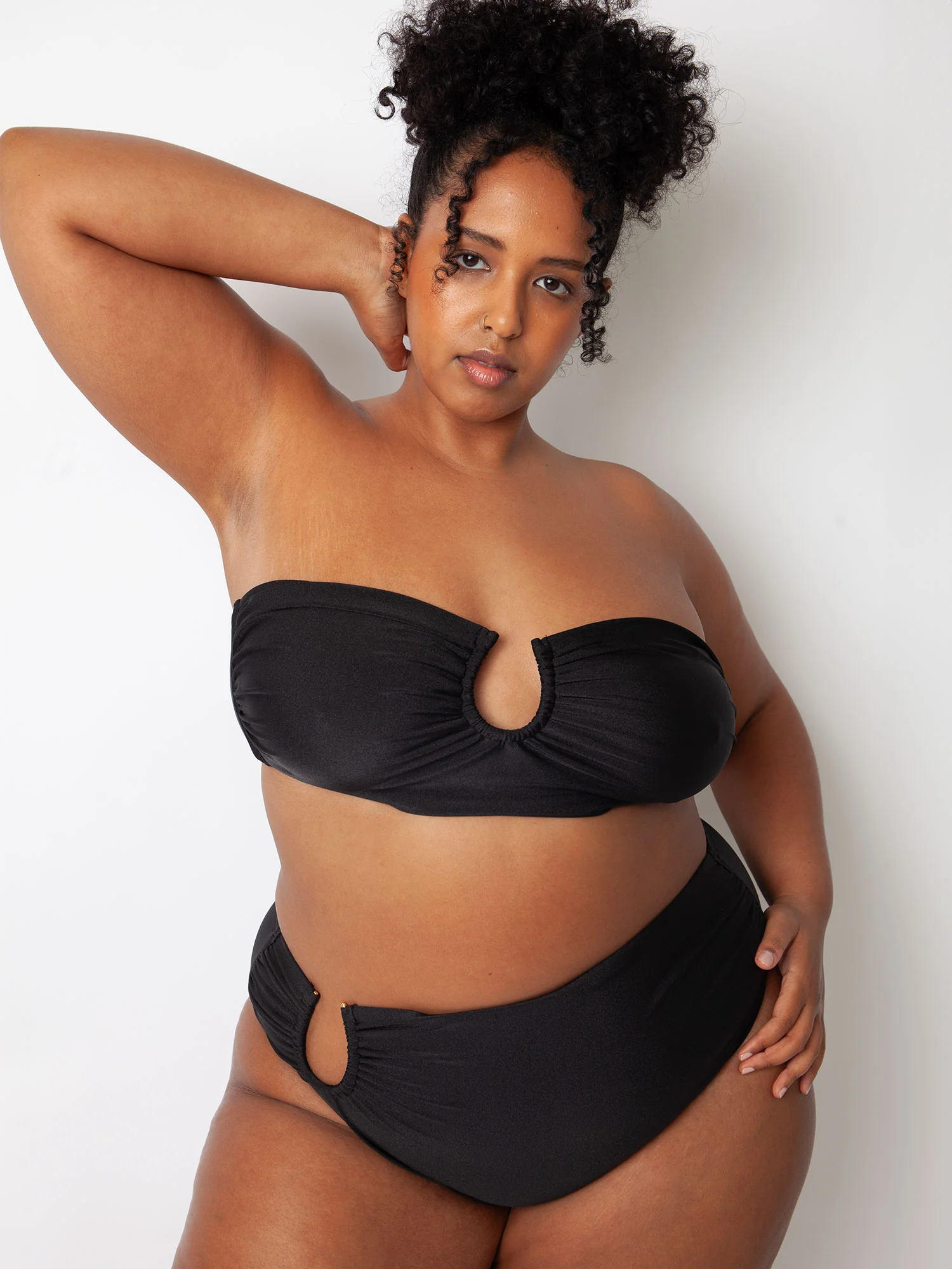 Villa Fresca Black Sofia Bikini Top - Image 4